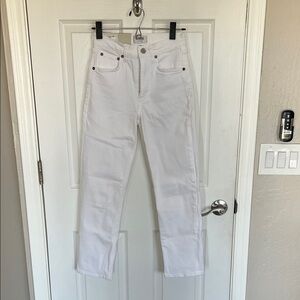 Agolde Kye Mid Rise Straight Crop Jeans NWT
